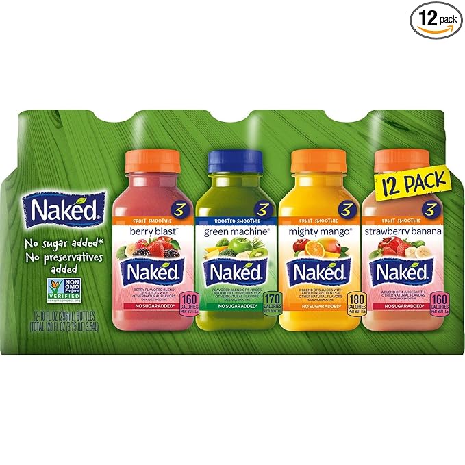 Naked Juice Variety Pack (10 oz. 12 ct.) - pack of 3