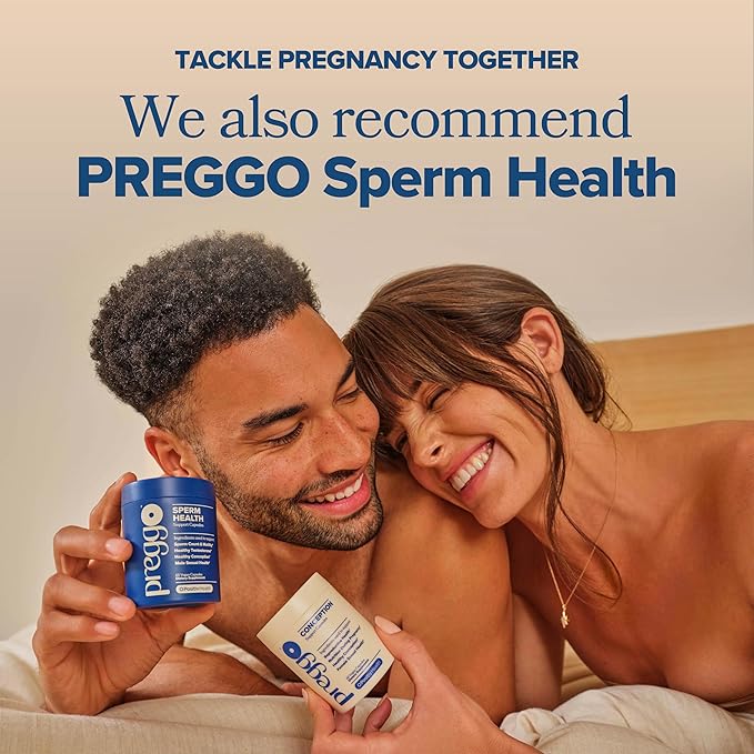 O Positiv Preggo Conception Support Capsules for Women - OBGYN-Formulated Pre Prenatal Vitamins with Clinically-Studied Ingredients - CoQ10 N-Acetyl Cystein - Female Sexual Health 60 Ct (Pack of 1)