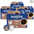 Caffè Borbone Italian Roast Coffee (40 Count) – Medium Dark Roast Arabica &amp Robusta Blend Roasted in Italy for a Bold Smooth Taste – Single Serve Coffee Pods Compatible with K-Cup Brewers