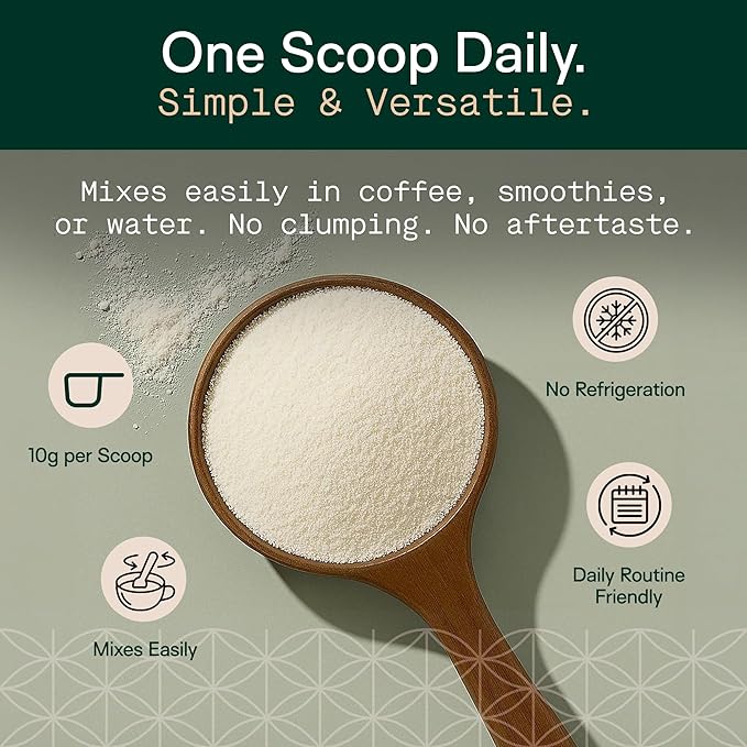 Adapt Naturals by Chris KRESSER Bio-Avail Collagen+ Grass Fed Collagen Peptides Optimized for Superior Absorption Naturally-Sourced Bio-Avail Collagen Supplements for Women and Men 30 Day Supply
