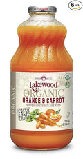 LAKEWOOD JUICE ORANGE CARROT ORG 32 FO