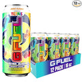 G Fuel Energy Drink Candy Flavor Sugar Free Beverage with 300mg Caffeine Daily Energy Boost with Focus Amino Vitamin + Antioxidants 16 oz Cans (Tetris 12-Pack)