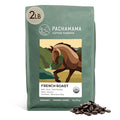 Pachamama Organic Coffee - French Roast Dark Roast Whole Bean Coffee - 2 lb - Farmer Owned &amp Regenerative