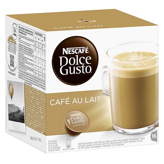 Nescafé Dolce Gusto Cream Set: Latte Macchiato Cappuccino Au Lait 3 x 16 Capsules