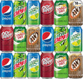 BGM Soda Assortment 18 Pack Refrigerator Restock Kit (216 fl oz)