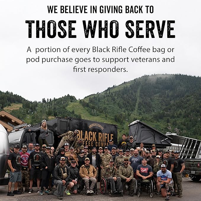 Black Rifle Coffee Company Single Serve Coffee Pods Loyalty Roast Light Roast 88 Count