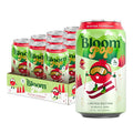 Bloom Pop Prebiotic Soda 12 Pack Winter Pomberry Flavor 12oz Cans | Prebiotic Soda for Gut Health Low Calorie Soda No Caffeine Healthy Soft Drink Alternative
