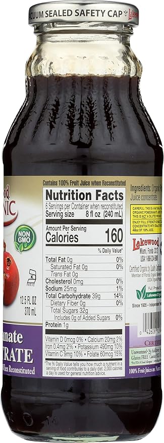 Organic Pomegranate Concentrate