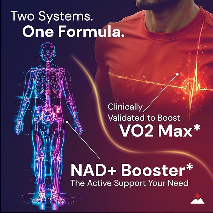 Novex Biotech Oxydrene NAD+ Enhancer - Natural Supplement Promoting Metabolism and Cardiovascular Support for Men and Women - (60 Capsules)