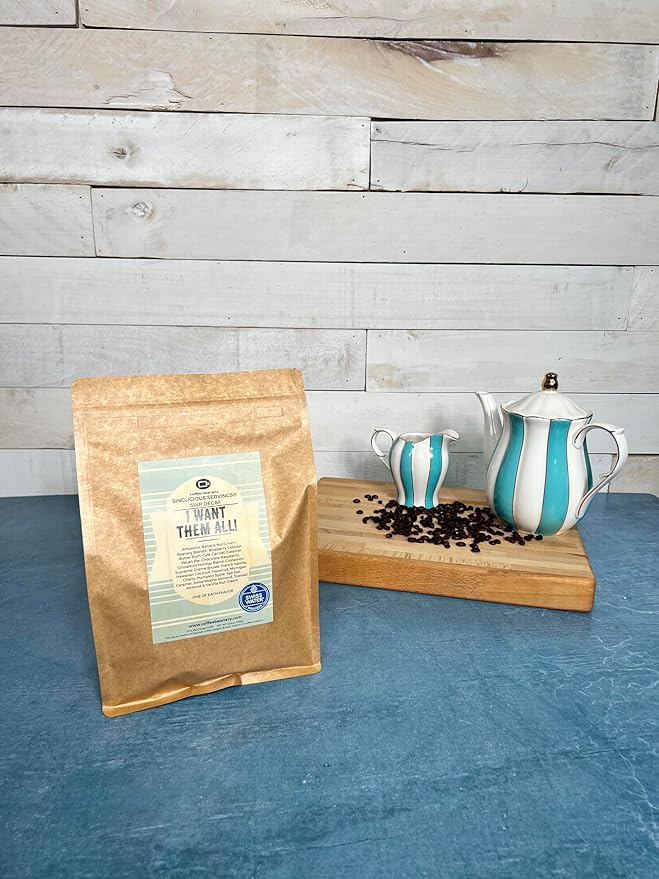 Coffee Benaery I Want Them All Swiss Water Process Decaf Flavored Coffee Pods (20ct) - 20 Unique Flavor coffee pods