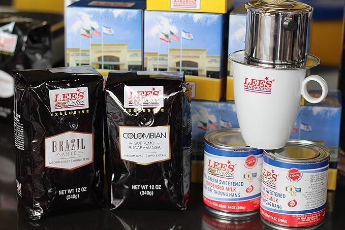 Lee's Coffee Exclusive Whole Bean Colombian Supremo Bucaramanga 12 Ounce