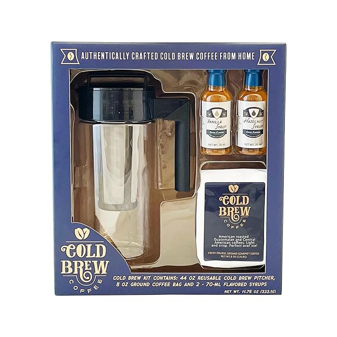 Coffee Masters Cold Brew Pitcher Gift Set