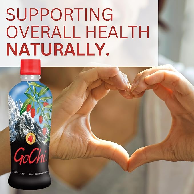 Youngevity GoChi Himalayan Goji Juice – Advanced Spectral Signature LBP Process – Antioxidant-Rich Goji Pomegranate Grape Juice – Immune and Energy Support – 1 Liter Bottle – No Sugar Added (Pack of