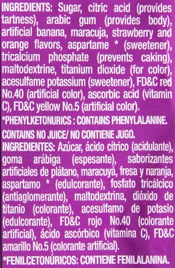 Zuko Instant Drink-Fruit Punch 0.9-Ounce (Pack of 96)