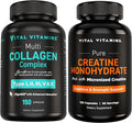 Vital Vitamins Multi Collagen + Creatine Monohydrate Capsules