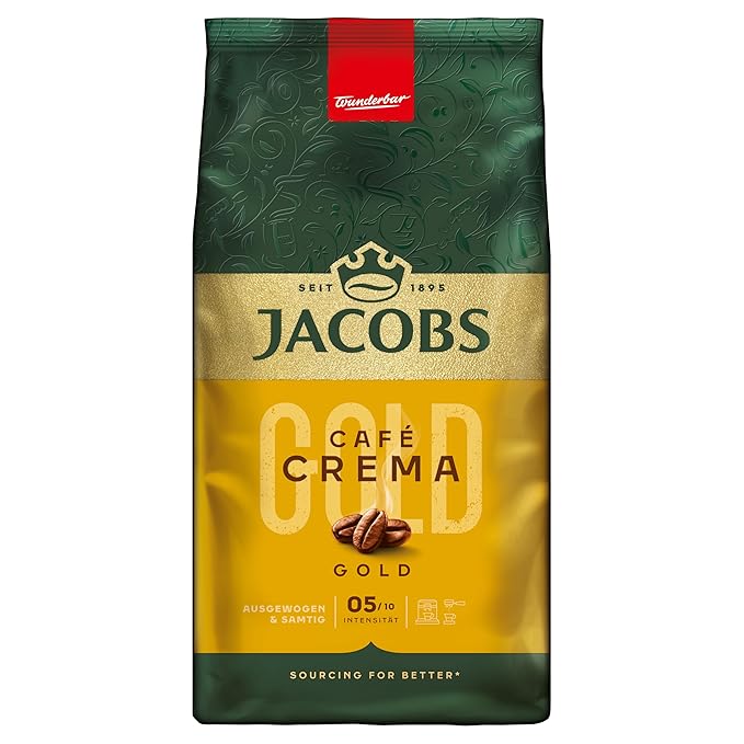 Jacobs Crema Whole Bean Coffee 1000 Gram / 35.2 Ounce (Pack of 1)