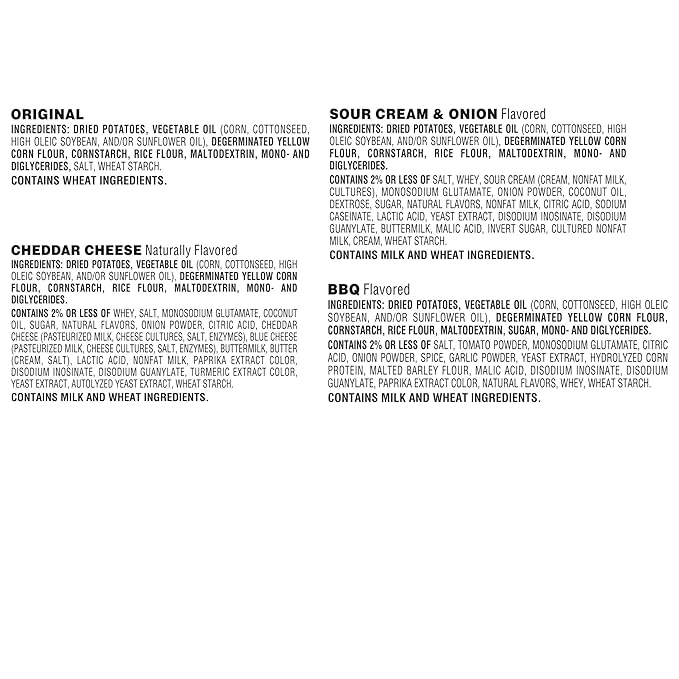 Pringles Potato Crisps Chips Snack Stacks Lunch Snacks Variety Pack (36 Cups)