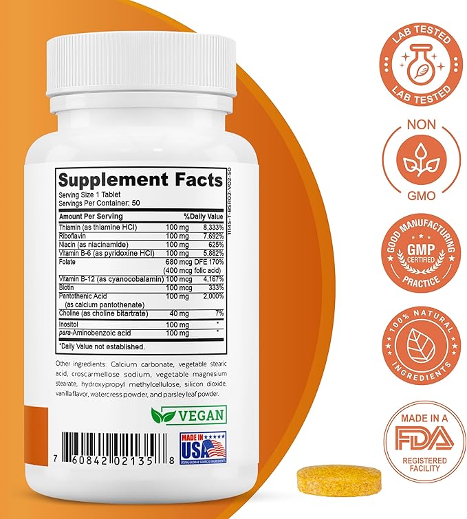 Sleep Well &amp Super B-100 Complex Bundle - Calming Sleep Aid &amp Energy Support for Optimal Well-Being
