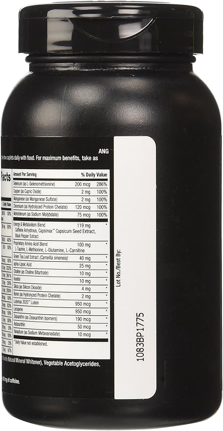 GNC Mega Men Energy and Metabolism Supplement 90 Count