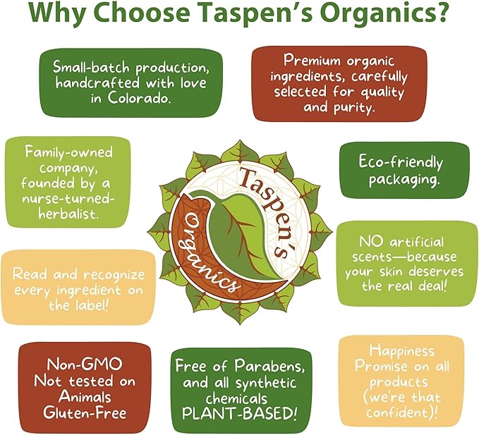 Taspen's Organics Magnesium Unscented Sleep Cream | Natural Nighttime Topical Magnesium for Babies Toddlers Kids &amp Pregnancy | Promotes Relaxation Deep Sleep &amp Soothes Muscles (4 oz)