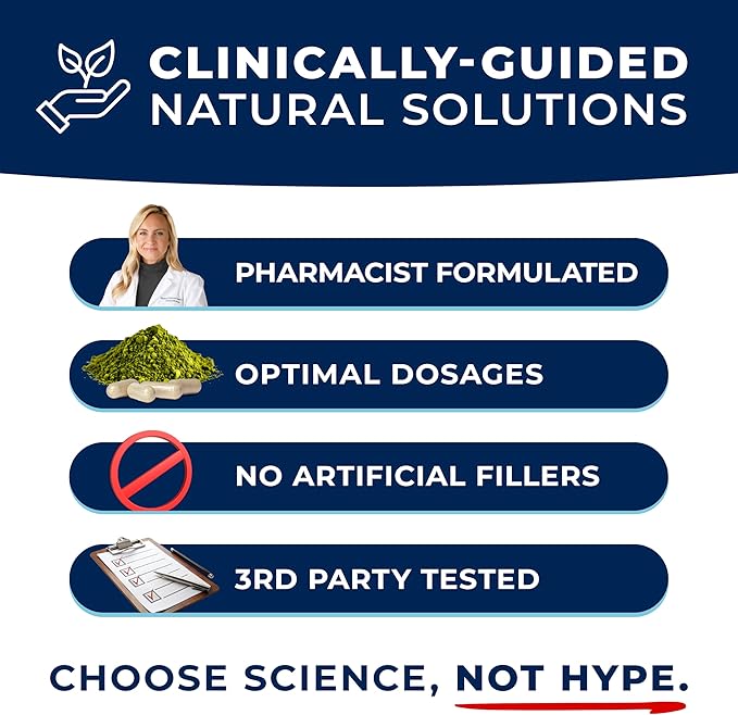 Dr. Stephanie's GLP-Wonder Natural GLP-1 Boosting Supplement - Control Hunger &amp Appetite Fight Cravings - Side-Effect Free Support