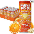 Melting Forest Mushroom Energy Drink L-Theanine Cordyceps &amp Lion's Mane 150mg of Caffeine Energy &amp Focus Cognitive Function &amp Mental Clarity Orange Cream (12 Pack)