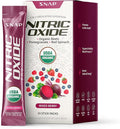 Snap Supplements Organic Beet Root Powder Nitric Oxide Supplement for Men &amp Women with Red Spinach Supports Healthy Energy &amp Blood Pressure Already in Normal Range 10 Stick Packs Mixed Berr