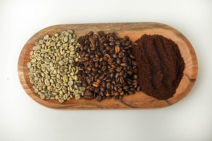 Land of Origins Coffee ETHIOPIAN YIRGACHEFFE GROUND Natural medium Roast Coffee - 12oz