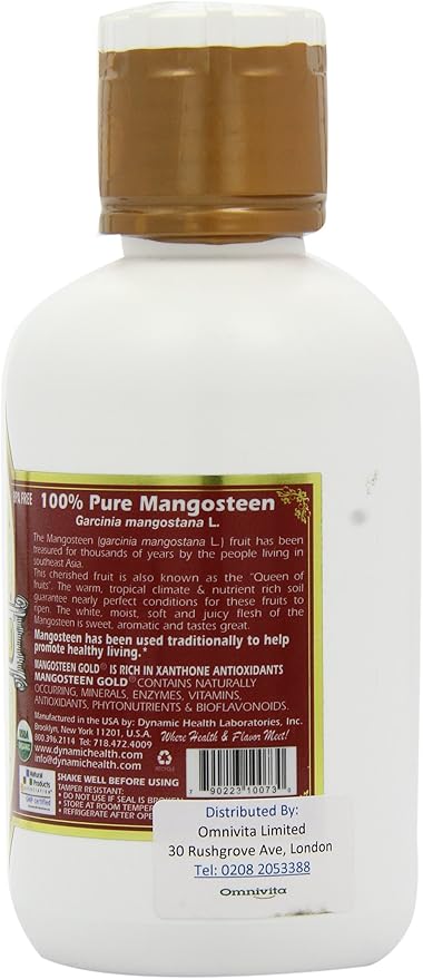 Dynamic Health Mangosteen Gold Juice 16-Ounce
