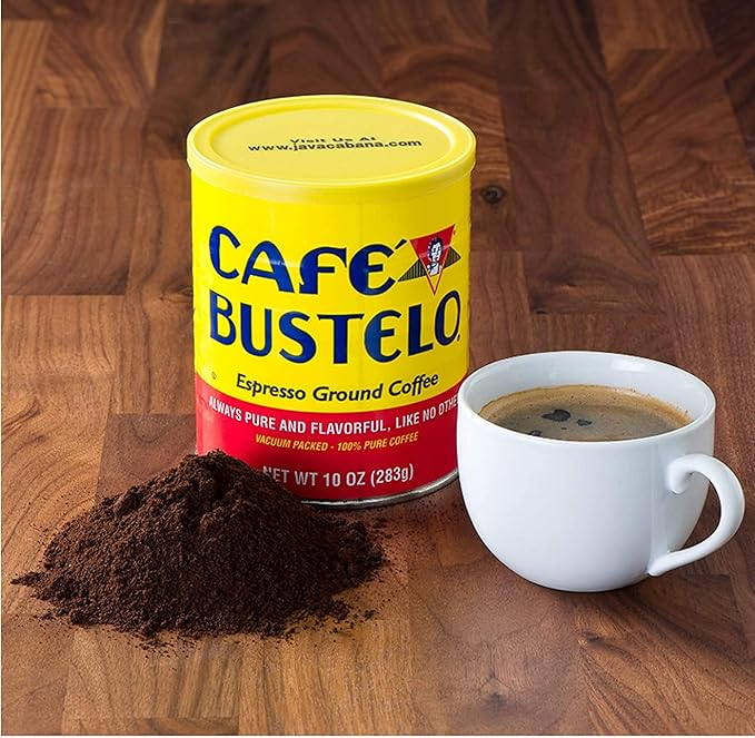 Café Bustelo Espresso Dark Roast Ground Coffee 10 Ounces