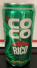 COCO RICO Natural Coconut Flavored Soda 10 fl oz SIX PACK