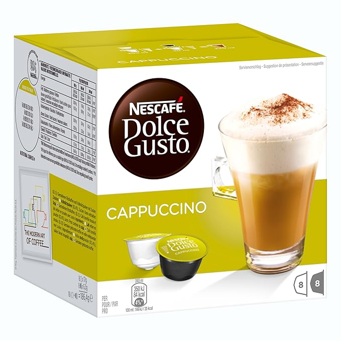 Nescafé Dolce Gusto Cream Set: Latte Macchiato Cappuccino Au Lait 3 x 16 Capsules