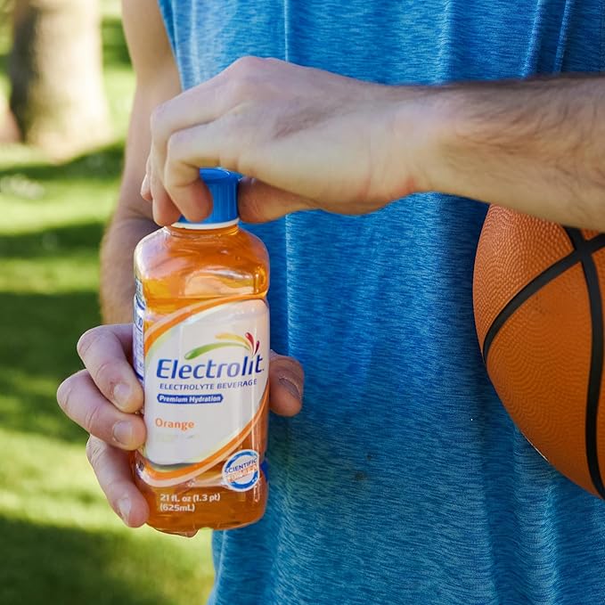 Electrolit Electrolyte Beverage Orange 21 Fl Oz bottle (Pack of 12)