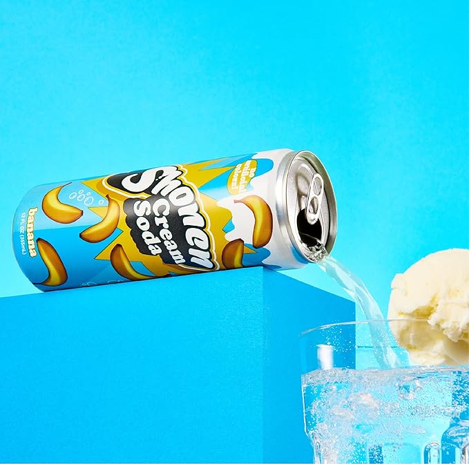 Shonen Soda - Banana Cream | 12 Fl Oz Can | 12-Pack