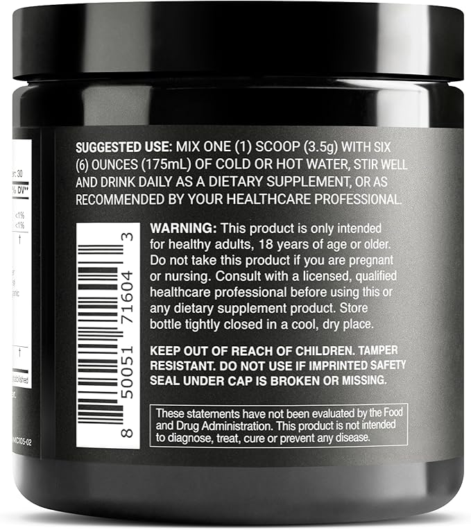 Mushroom Coffee - Ultra High Potency 10:1 Concentrated Extract - Colombian Sourced Beans with 10 Mushroom Blend Lion's Mane &amp Cordyceps - Rich &amp Functional Coffee Alternative - Third-Party La