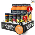 O2 Living Juice Cold Pressed Drink - Carrot Kick Organic Juice Variety Pack - No Added Sugar or Water Naturally Sweetened from Fruits Rich in Nutrients &amp Vitamins - 12oz (6-Pack) + 4oz (5-Pack)