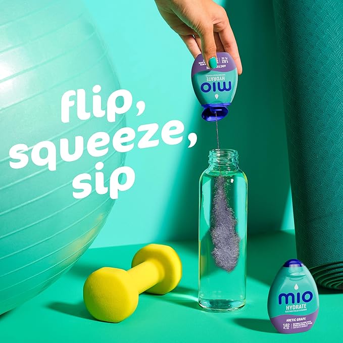 Mio Fit Liquid Water Enhancer Variety Pack 2 Berry Blast 2 Arctic Grape 4 CT (Variety Pack)