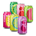 Poppi Sparkling Prebiotic Soda Beverage with Apple Cider Vinegar Seltzer Water and Fruit Juice Party Starters Variety Pack 12 Fl Oz Pack of 12 Packaging May Vary