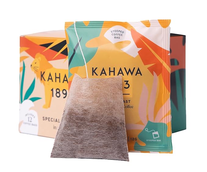 Kahawa 1893 Single Serve Coffee Bags. No machine needed.