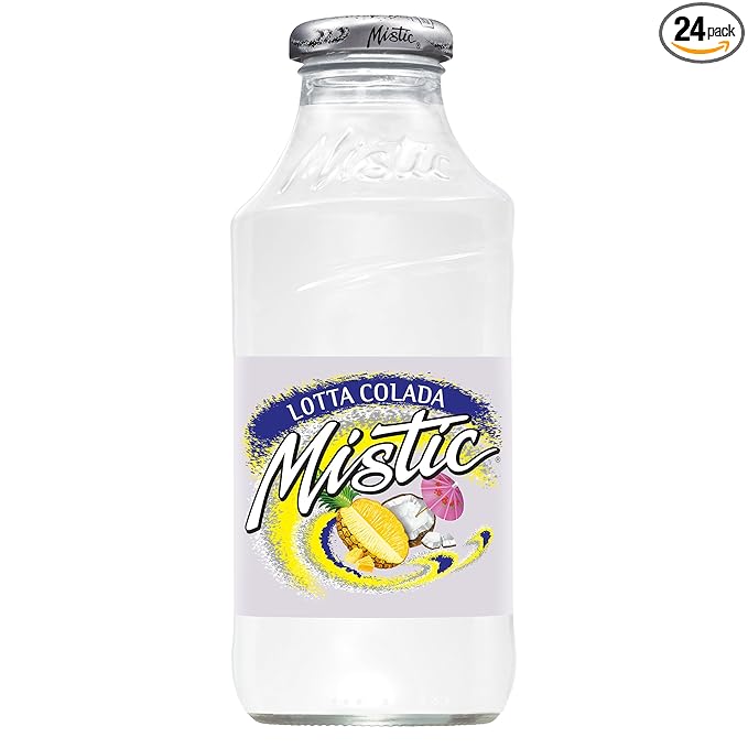 Mistic Lotta Colada Juice 16 fl oz (24 Glass Bottles)