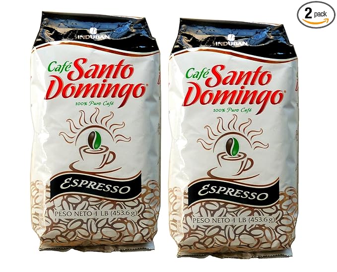 Santo Domingo Espresso Coffee Cafe 2 Bags