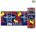 Sanpellegrino Italian Sparkling Drink Ciliegia and Limone Sparkling Cherry and Lemon Beverage 24 Pack