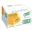 True Orange 500ct (Pack of 1) - Water Enhancer - Bulk Dispenser - 0 Calorie Drink Mix Packets For Water - Orange Flavoring Powder Packets