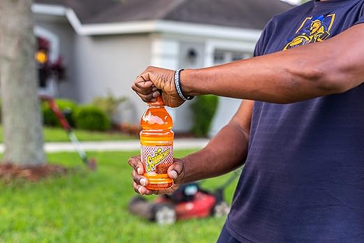 Sqwincher Activity Drink Bottles | Orange Flavored | Low Calorie | Low Sodium | Ready-To-Drink| Electrolyte Replenishment Hydration Drink | 20 oz (Case of 24)