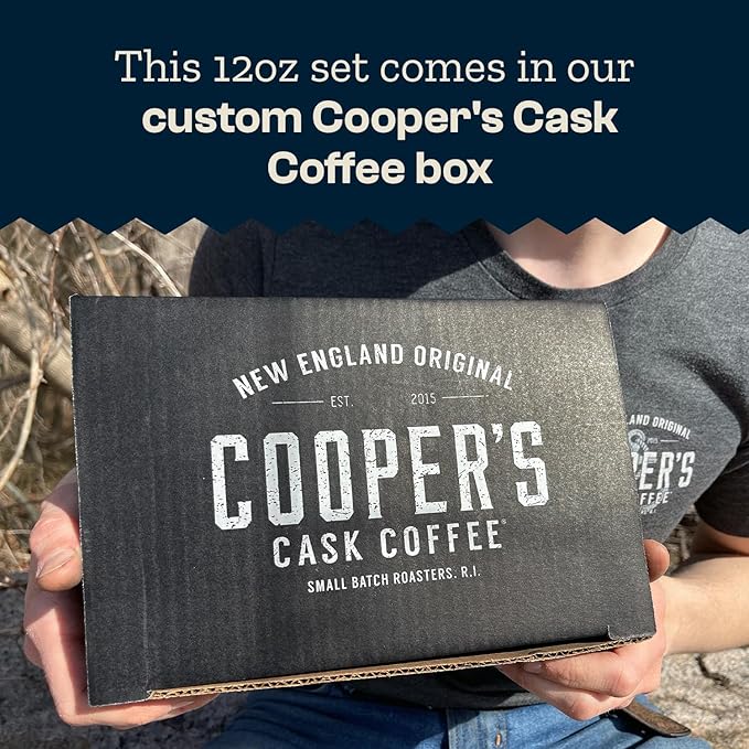 Bourbon Barrel Aged Coffee Whole Bean Set Single Origin Sumatra Whiskey Ethiopian Rye Rwanda Rum Roasted Coffee Beans (Whole Bean 4 Ounce (Pack of 3))