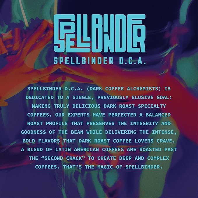 Spellbinder D.C.A. | French Roast Coffee Single Cup B-Pods | Only Compatible with Bruvi Single-Serve Coffee Brewer | Includes 60 Pods