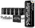 ProBaller Ultra Premium Energy Drink - Natural Clean NSF Certified Sport Drink - Gluten Free Amino Acids Taurine Biotin Organic Agave Vitamin B 12 Methylcobalamin Electrolytes - 15 Pack - Spurs