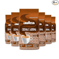 Lavazza Roasted Coffee Beans Crema E Aroma 2.20 lbs (Pack of 6)