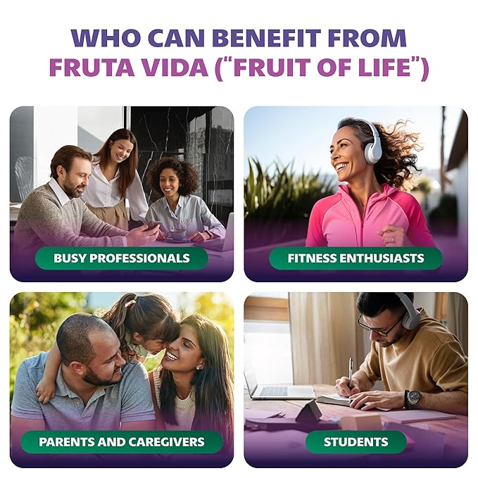 Fruta Vida – 12 Pack of 30 oz Bottles – Acai – Yerba Mate – Cupuacu Juice – by Pro Image International