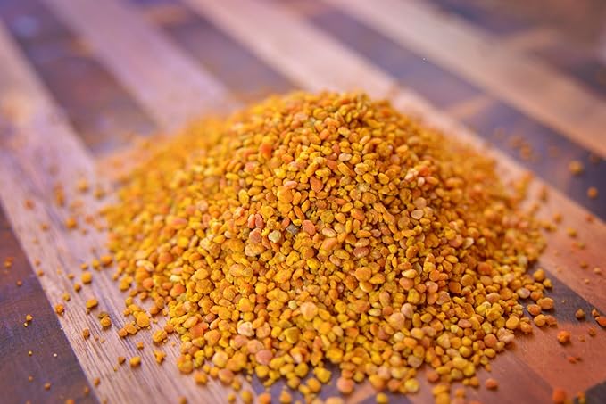 Greenbow Organic Bee Pollen - 100% USDA Certified Organic Non-GMO Halal Kosher Certified Pure &amp Natural Bee Pollen - Superfood Packed with Proteins Vitamins &amp Minerals - Gluten Free - 8oz